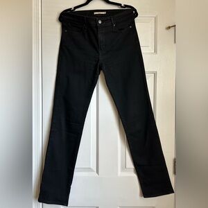 Levi's Women's Slim Black Jeans